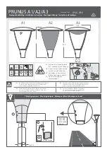Preview for 1 page of Lightronics PRUNUS A1 Installation Instructions