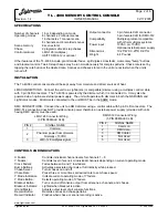 Preview for 2 page of Lightronics TL - 4008 Owner'S Manual