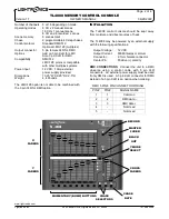 Preview for 2 page of Lightronics TL4008 Owner'S Manual