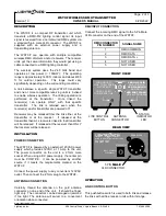 Preview for 2 page of Lightronics WSTXF Owner'S Manual