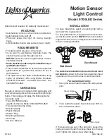 Lights of America 9700LED Series Owner'S Manual preview