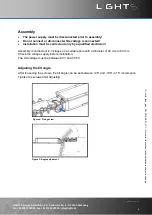 Предварительный просмотр 6 страницы Lights Lucid lane plus 3040 Installation And Service Manual