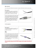 Preview for 8 page of Lights Lucid sirius 1-10 V Operation, Installation And Service Instructions