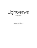 Предварительный просмотр 1 страницы Lightsense Ageless User Manual