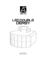 LIGHTSIDE LED DOUBLE DERBY User Manual предпросмотр