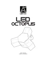 LIGHTSIDE LED OCTOPUS User Manual предпросмотр