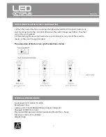 Preview for 4 page of LIGHTSIDE LED OCTOPUS User Manual