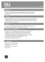 Preview for 2 page of LIGHTSIDE MINI WASH Q4 User Manual