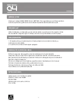 Preview for 6 page of LIGHTSIDE MINI WASH Q4 User Manual