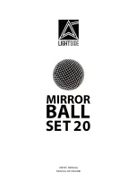 LIGHTSIDE Mirror Ball Set 20 User Manual preview