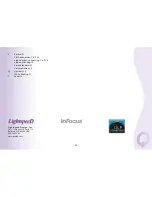 Предварительный просмотр 42 страницы Lightspeed Design DepthQ -WXGA User Manual