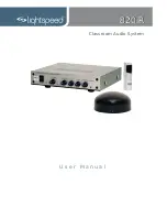 LightSpeed Technologies 820iR User Manual предпросмотр