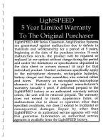 Preview for 12 page of LightSpeed Technologies Listening Enhancement System LES 400 Series User Manual