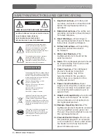 Предварительный просмотр 4 страницы Lightspeed 800IX User Manual