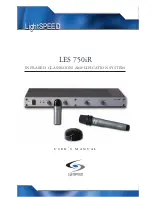 Предварительный просмотр 1 страницы Lightspeed LES 750iR User Manual