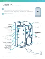 Lightspeed Mobile PA Quick Start Manual предпросмотр