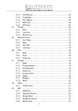 Предварительный просмотр 3 страницы Lightspeed SR804n User Manual