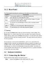 Preview for 9 page of Lightspeed SR804n User Manual