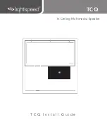 Lightspeed tcq Install Manual preview