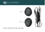 Lightspeed Zulu H-Mod User Manual preview