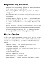 Preview for 4 page of Lightstar LIGHTMAN 1200 EB User Manual