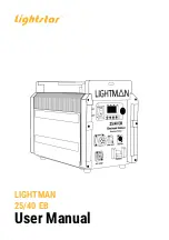 Lightstar LIGHTMAN 25 EB User Manual preview
