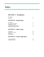 Preview for 2 page of LightSymphony iTimer Operating & Installation Manual