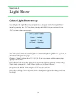 Preview for 15 page of LightSymphony iTimer Operating & Installation Manual