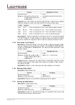 Предварительный просмотр 50 страницы Lightware MX6x6DVI User Manual