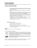 Preview for 2 page of Lightware MX8x8DVI-HDCP-Pro User Manual