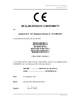 Preview for 3 page of Lightware MX8x8DVI-HDCP-Pro User Manual