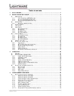 Preview for 4 page of Lightware MX8x8DVI-HDCP-Pro User Manual