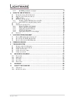 Preview for 6 page of Lightware MX8x8DVI-HDCP-Pro User Manual