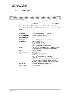 Preview for 12 page of Lightware MX8x8DVI-HDCP-Pro User Manual