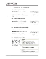 Preview for 40 page of Lightware MX8x8DVI-HDCP-Pro User Manual