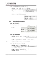 Preview for 46 page of Lightware MX8x8DVI-HDCP-Pro User Manual