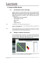 Preview for 82 page of Lightware MX8x8DVI-HDCP-Pro User Manual