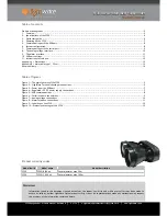 Предварительный просмотр 2 страницы Lightware SF30 Series Product Manual