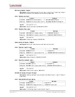 Предварительный просмотр 26 страницы Lightware UMX-TP-TX100R Programmer'S Reference Manual