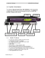 Предварительный просмотр 9 страницы Lightwave Communications SCS1620 Product Manual