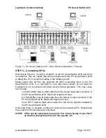 Preview for 19 page of Lightwave Communications serverswitch 2X16 User Manual