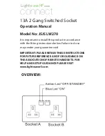 Предварительный просмотр 1 страницы Lightwave JSJS LW270 Operation Manual