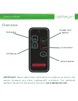 Предварительный просмотр 4 страницы Lightwave JSJSLW103 Instruction Manual