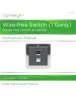 Lightwave LW201 Instruction Manual предпросмотр