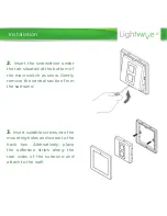 Предварительный просмотр 7 страницы Lightwave LW201 Instruction Manual