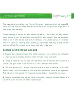 Предварительный просмотр 11 страницы Lightwave LW301 Instruction Manual