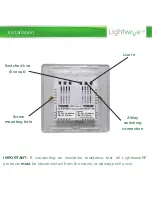 Предварительный просмотр 5 страницы Lightwave LW455 Instruction Manual