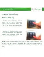 Предварительный просмотр 14 страницы Lightwave LW455 Instruction Manual