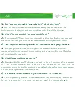 Предварительный просмотр 18 страницы Lightwave LW455 Instruction Manual