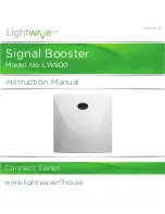 Предварительный просмотр 1 страницы Lightwave LW800 Instruction Manual